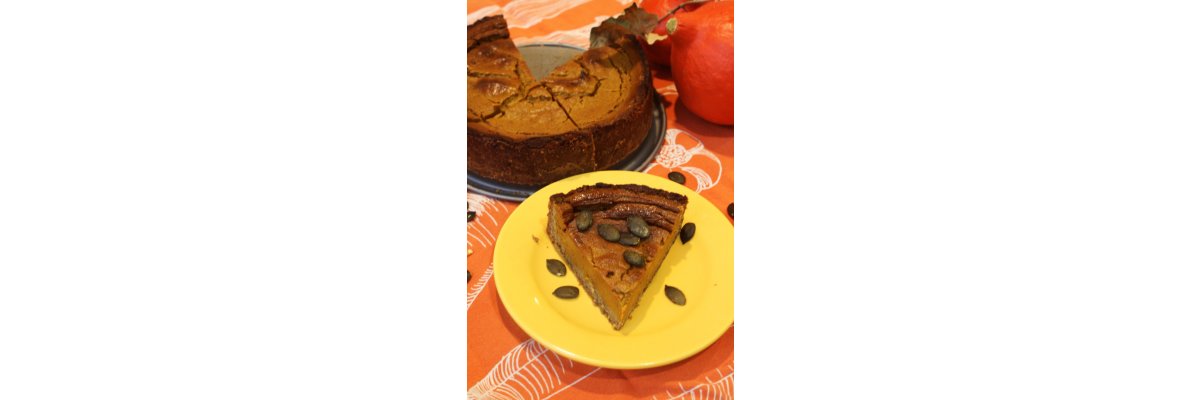 Pumpkin-Pie - Pumpkin-Pie - vegan, glutenfrei, low carb kohlenhydrat-reduziert, low fat, proteinreich